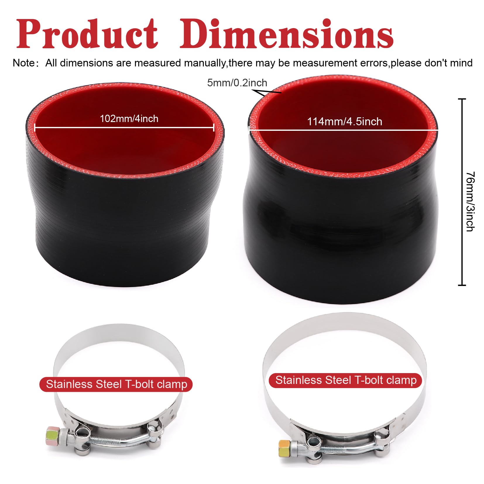 Taukealugs high-temperature silicone hose withstands heat during spirited driving.