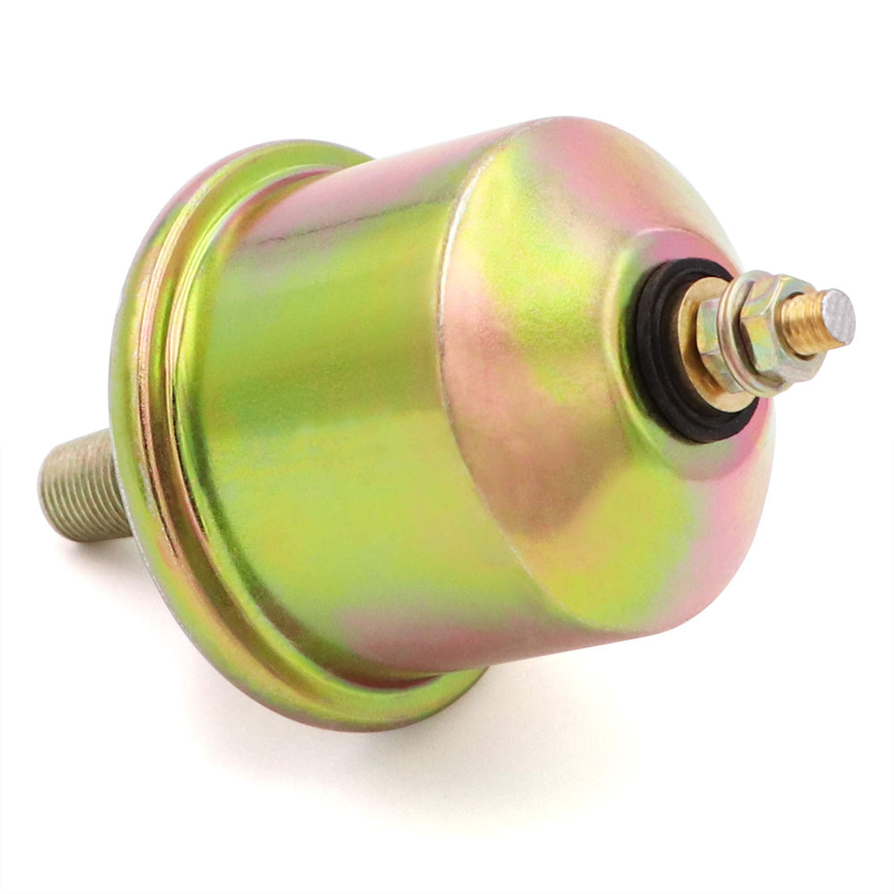 Taukealugs oil pressure sender closeup for precise gauge readings on MerCruiser engines.