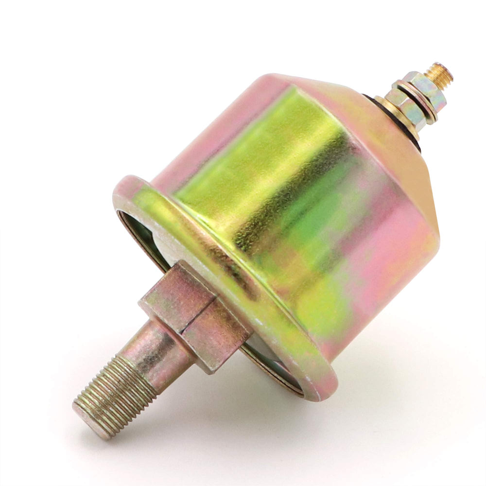 Taukealugs oil pressure sender thread size close-up highlighting 1/8-27 NPT compatibility.