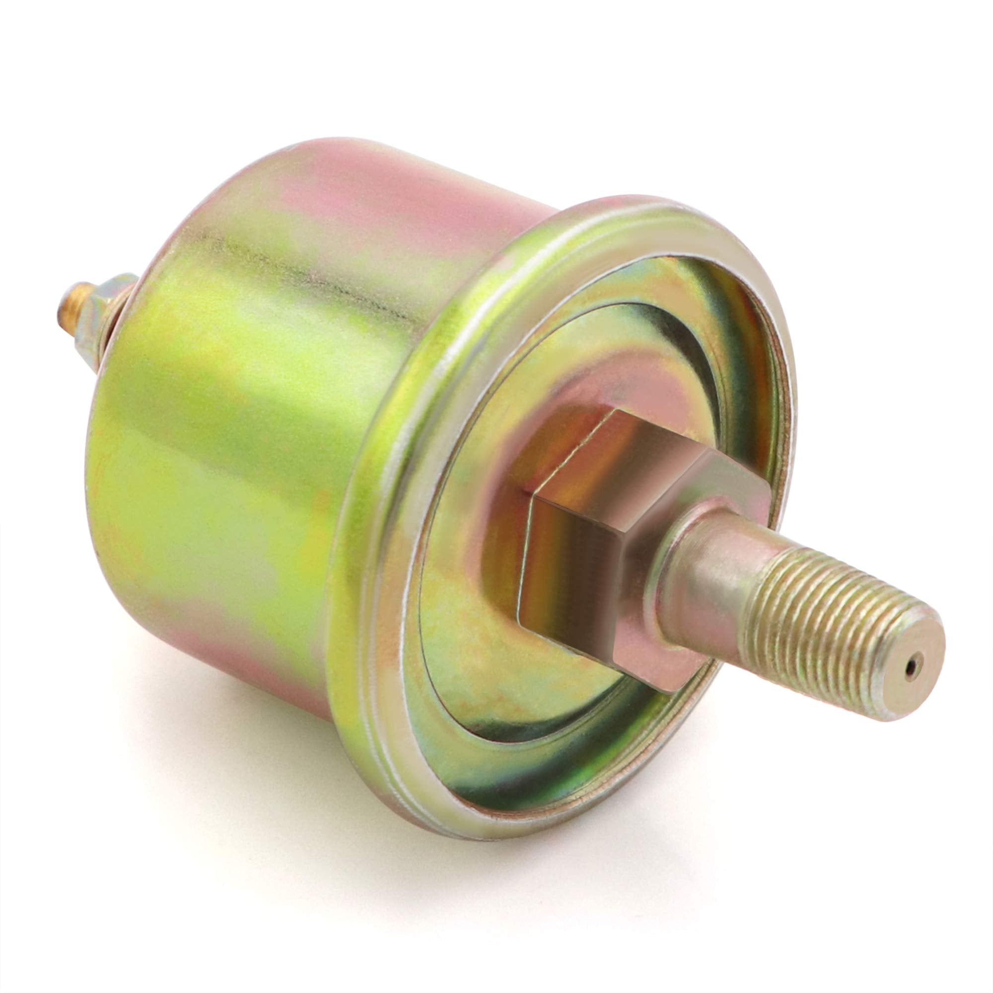 Taukealugs oil pressure sender underside connector ensuring a secure electrical connection.