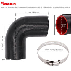 Taukealugs stainless-steel clamps for secure hose installation.