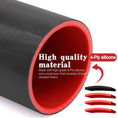 Taukealugs UV and ozone-resistant silicone hose under hood heat exposure.