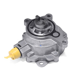 TAUTO brake booster vacuum pump front view shows a compact aluminum unit for reliable braking.