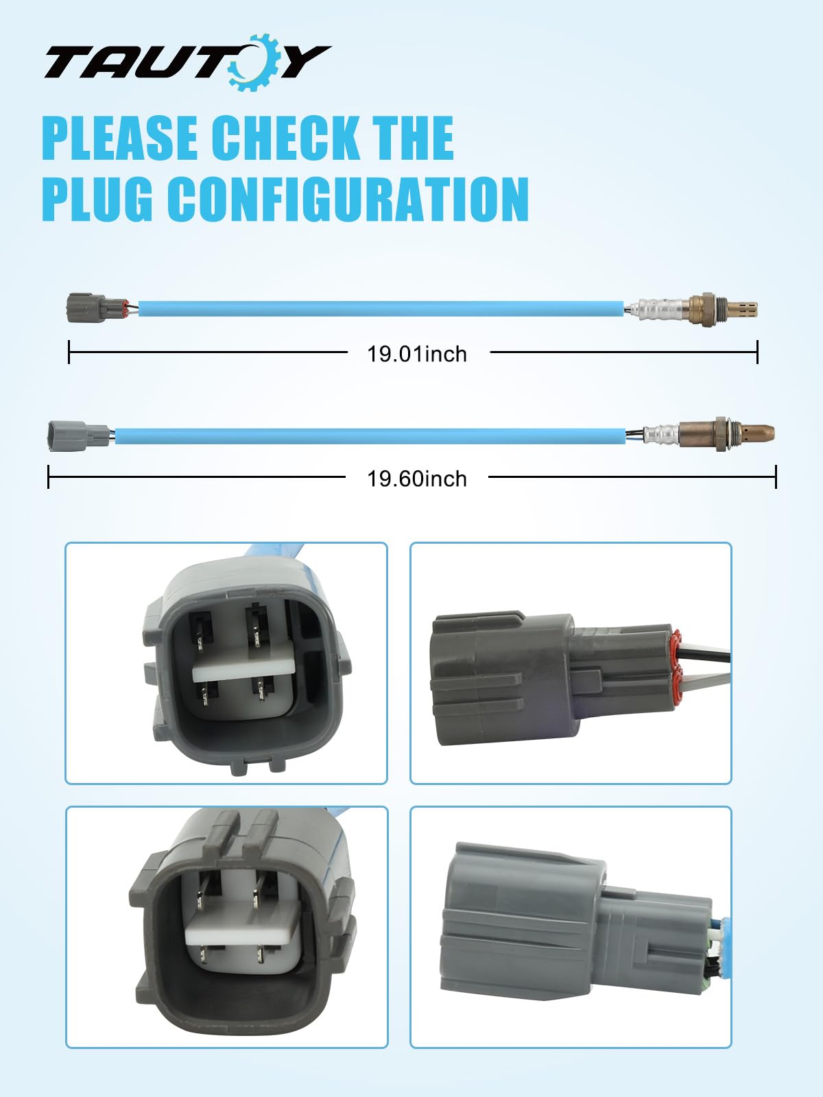 TAUTOY downstream oxygen sensor 350-64031 for Subaru Crosstrek supports accurate exhaust sensing.