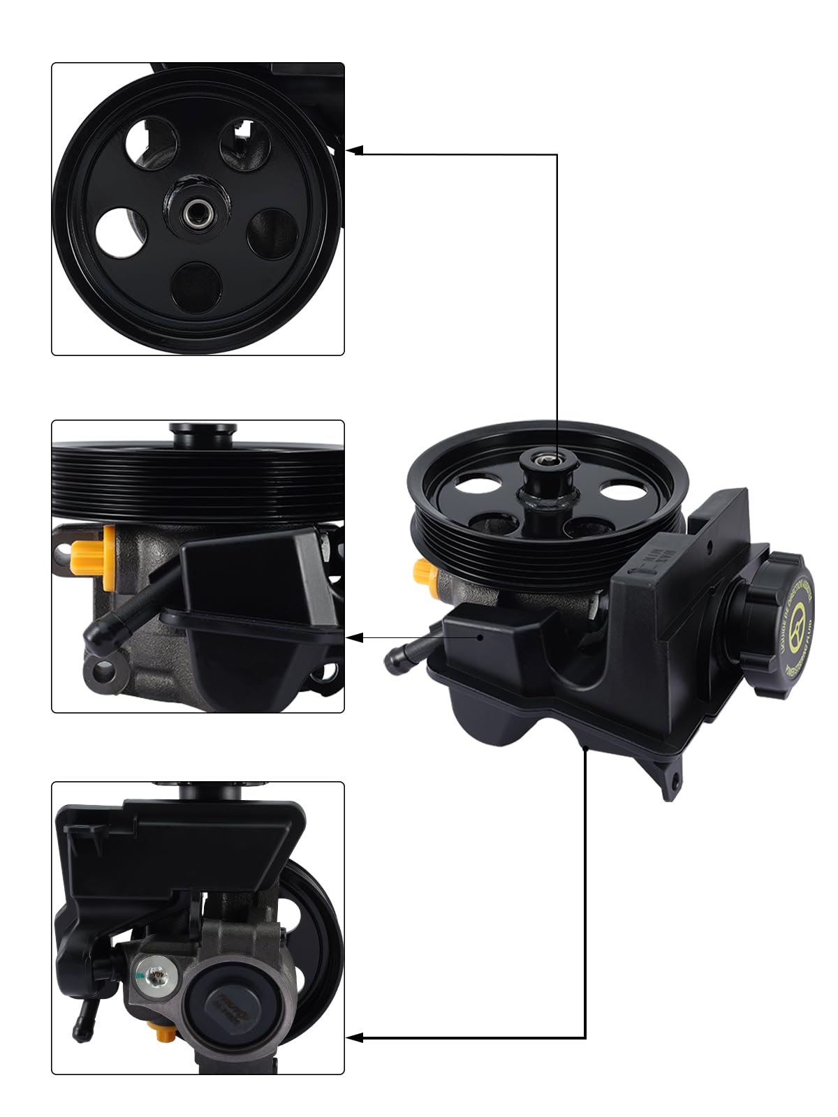 TAUTOY pulley detail highlighting durable construction
