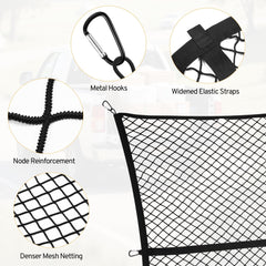 TAUYANG truck bed net keeps cargo surfaces safe from scratches during transit.