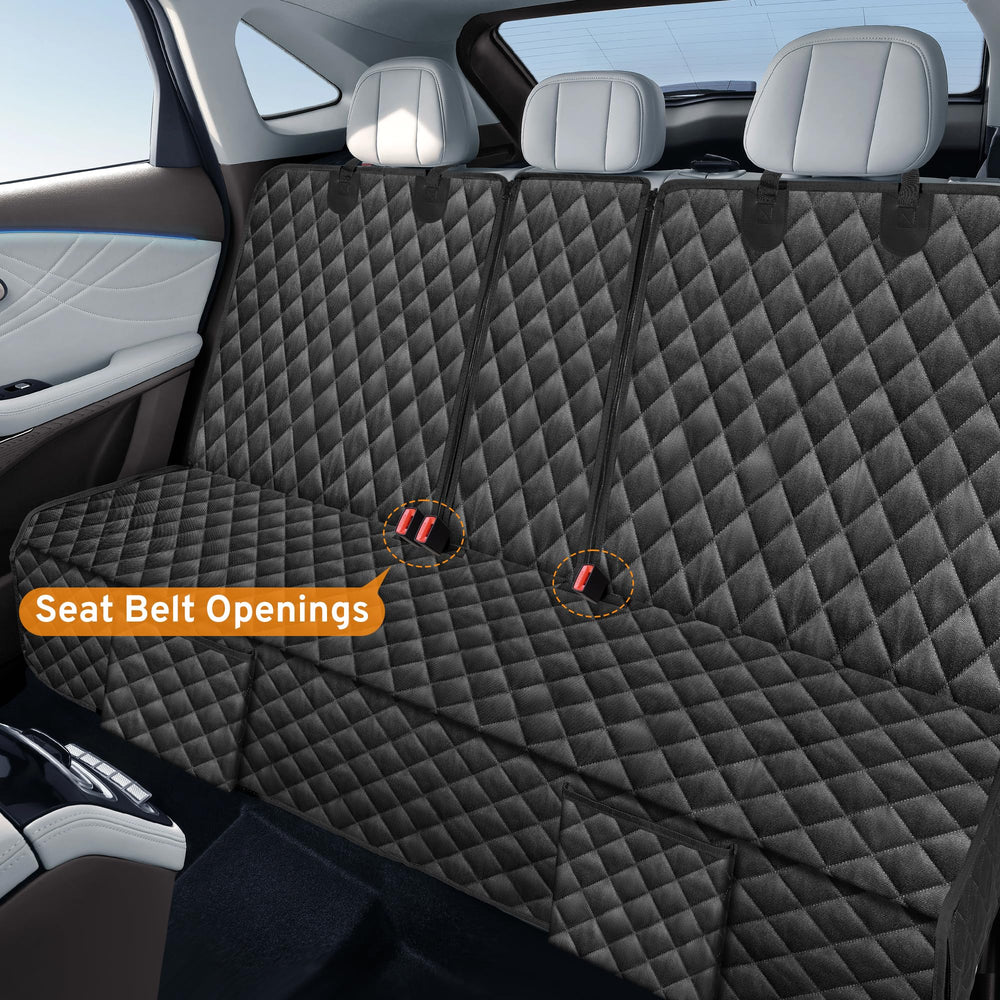 TAUYANG backseat-fit dog cover for Hyundai Tucson protects seats on road trips
