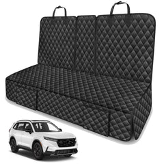 TAUYANG dog seat cover backseat fit for Honda CR-V protects upholstery from dirt and scratches.