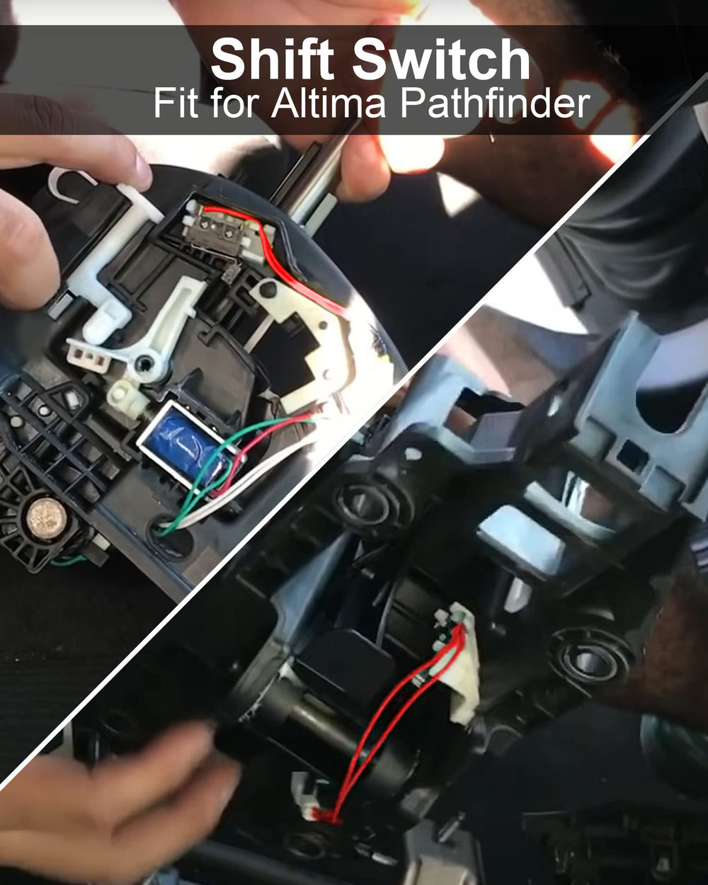 Tavaski shifter repair kit packaging highlights a 2-pack option for multiple vehicles.