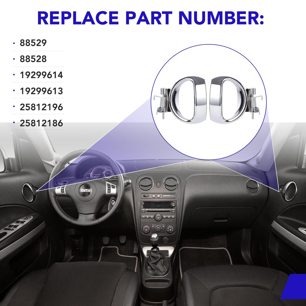 TAYATUO Chevy HHR interior door handle installation made simple for DIY.