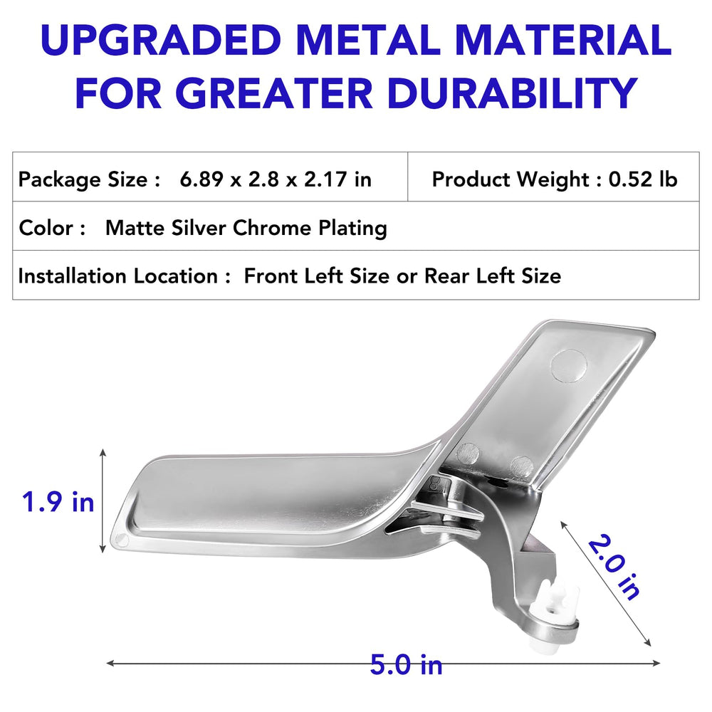 TAYATUO repair kit matte silver 2047201763, compatible with multiple models.
