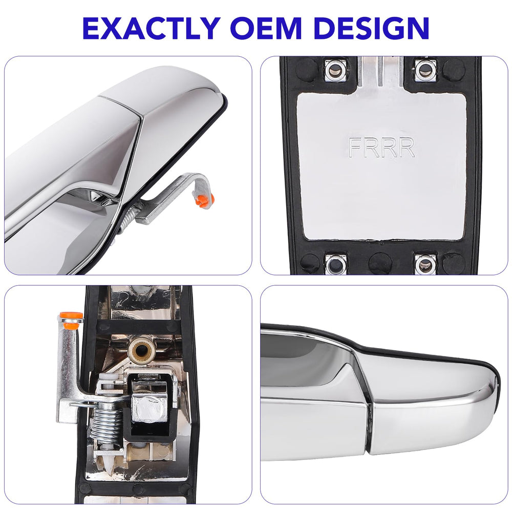 TAYATUO GMC Sierra front-right door handle replacement for reliable function.