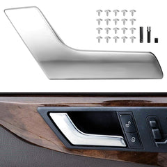 TAYATUO interior metal door handle front left for Mercedes W204, durable replacement.