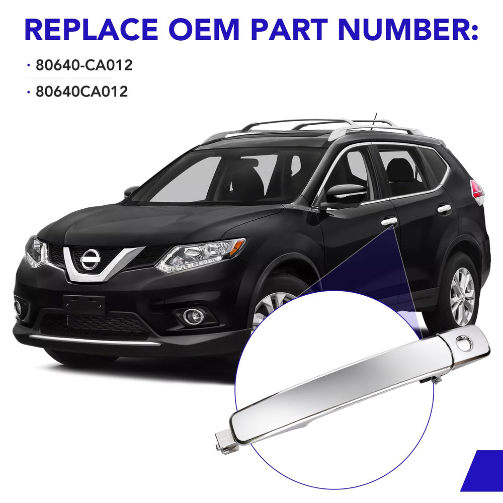 TAYATUO replacement part 80640-CA012 chrome left-front door handle ensures proper latch alignment