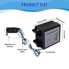 Tbest trailer breakaway kit durable PP material resists wear and corrosion.