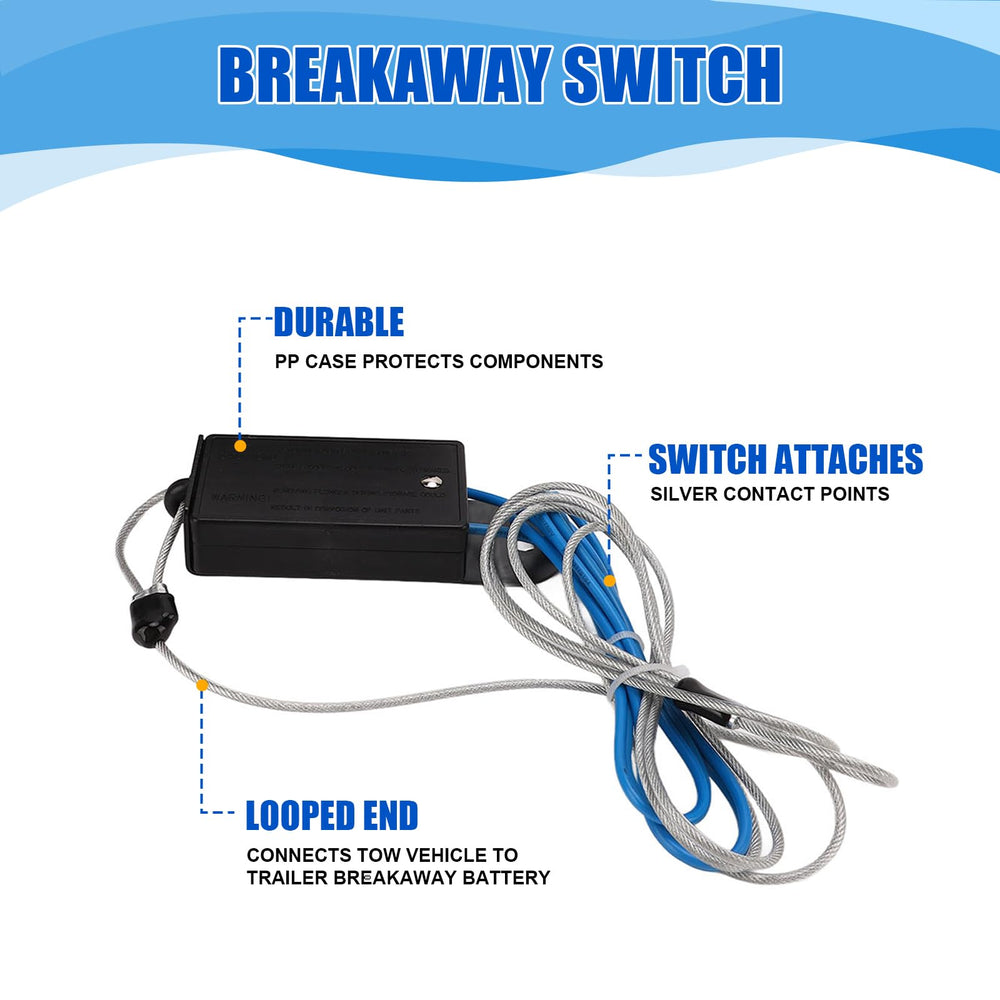 Tbest safe-breakaway activation ensures trailer brakes engage when disconnected.