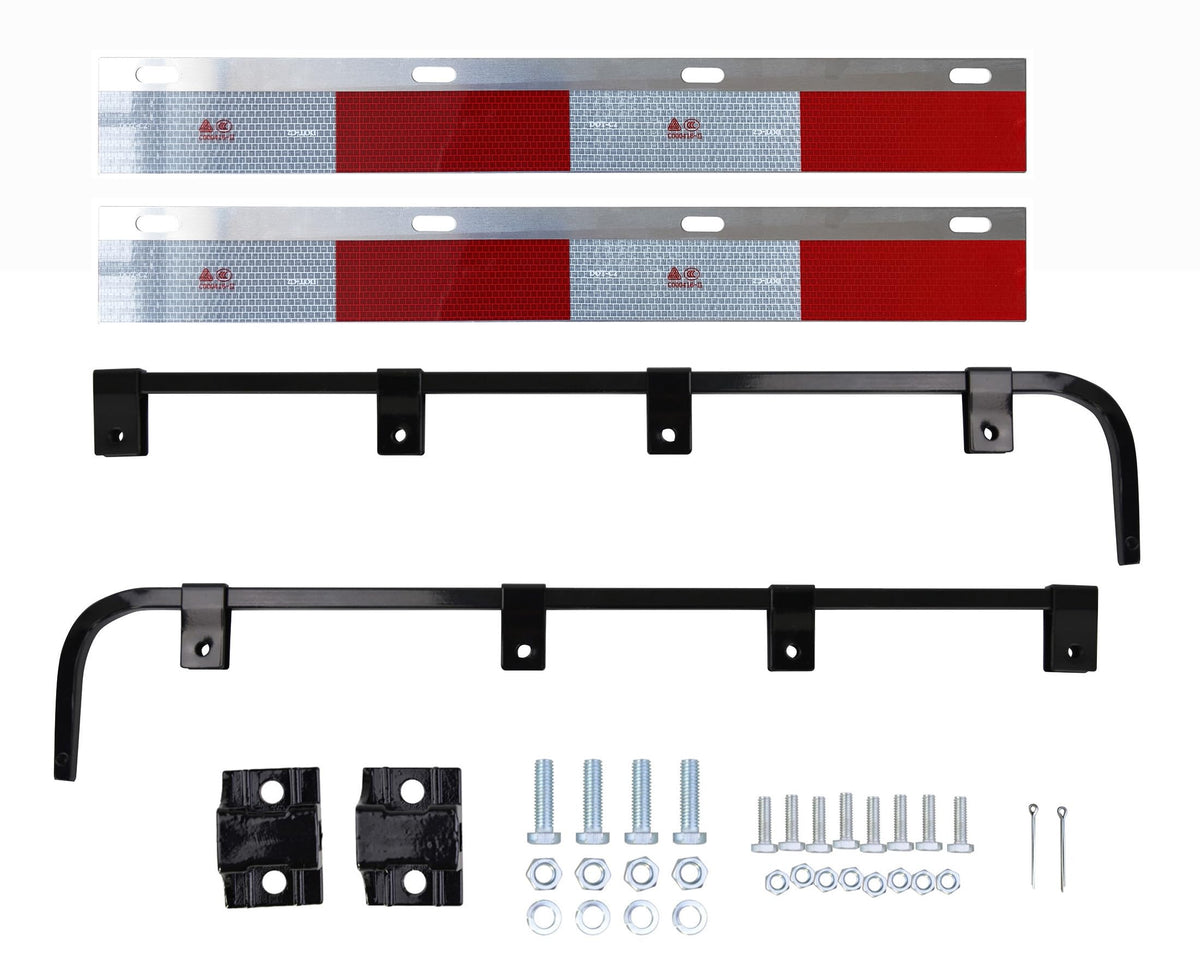 TBOZZ e-coating black mud flap hanger bracket for durable mounting.