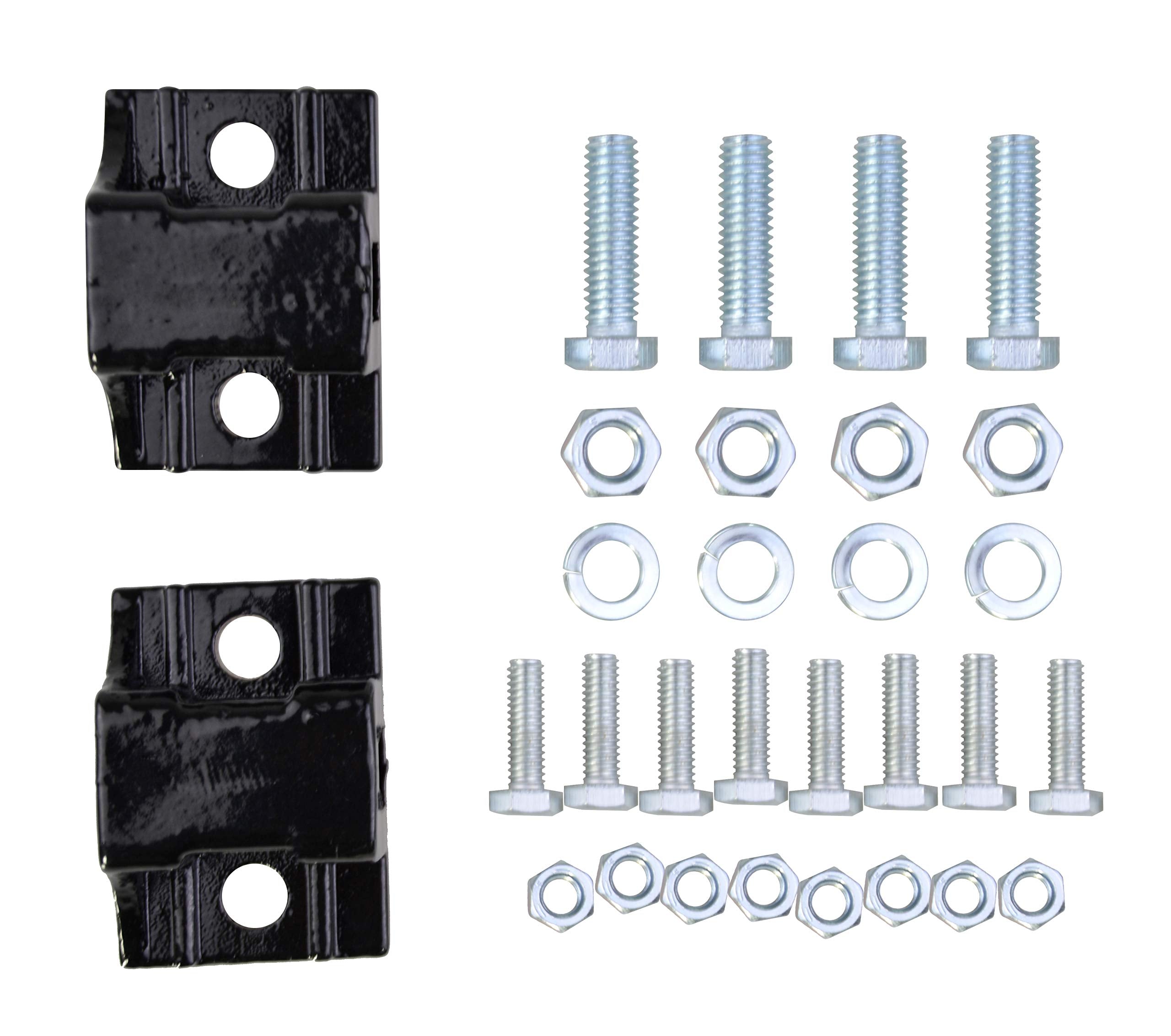TBOZZ sturdy pair ships with two mounting blocks for quick install.
