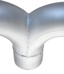 TBOZZ exhaust elbow 5inch aluminized material shows rugged steel durability.