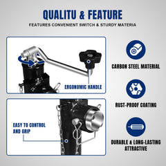 TCE ATR39003U wind handle enabling fast, smooth cranking
