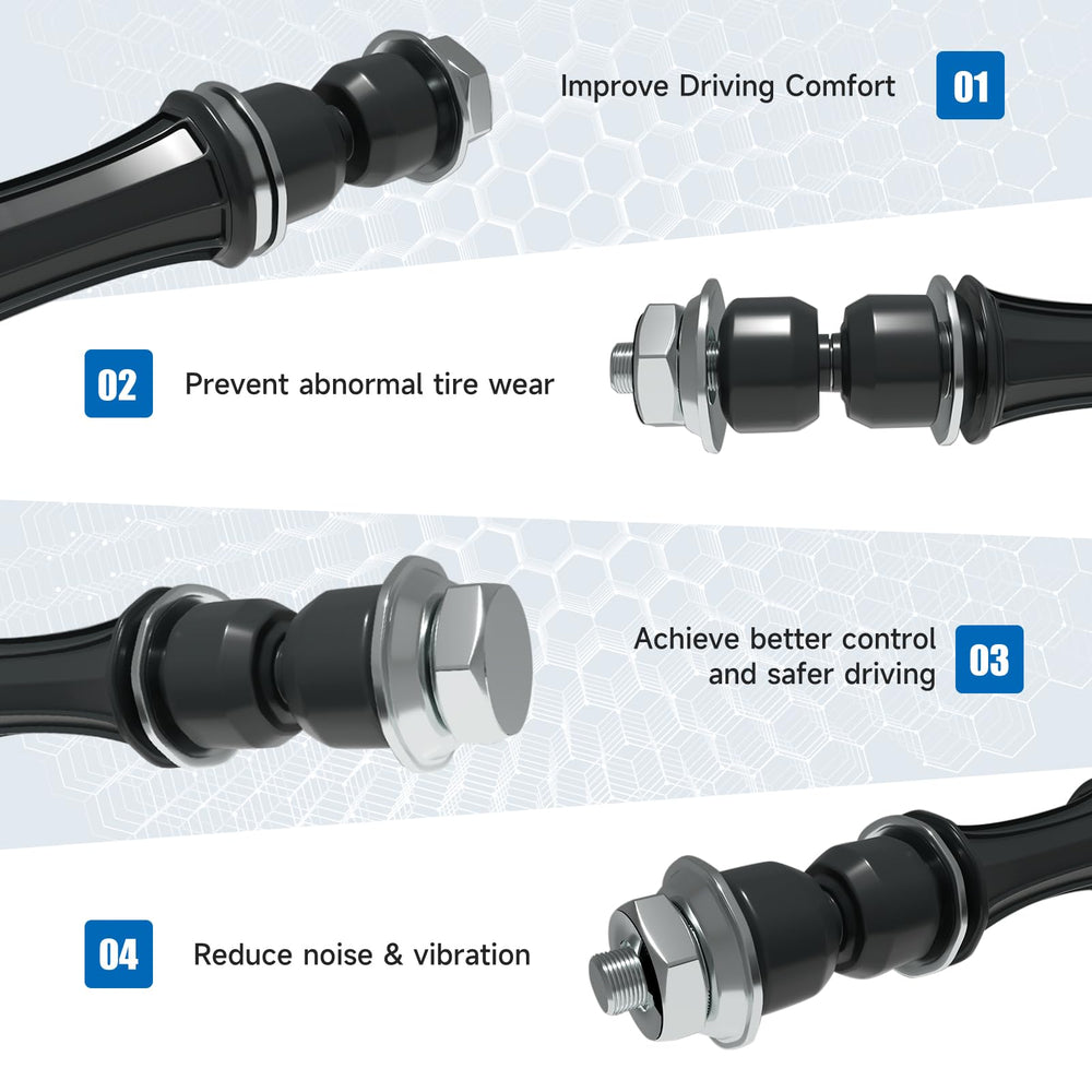 TCHENPART K700432 front stabilizer end link for Tahoe reduces noise and vibration