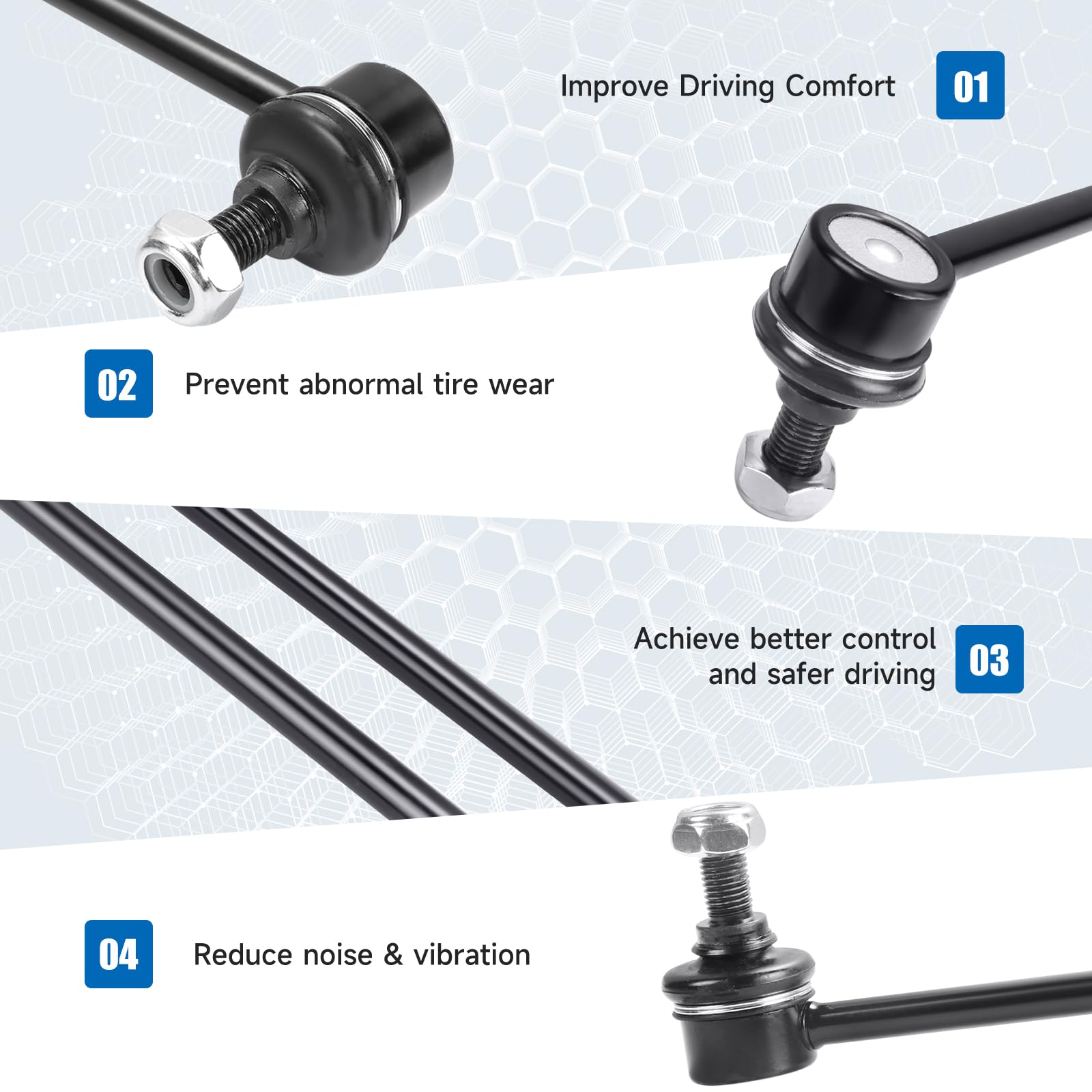 TCHENPART K750155 kit image shows complete replacement components
