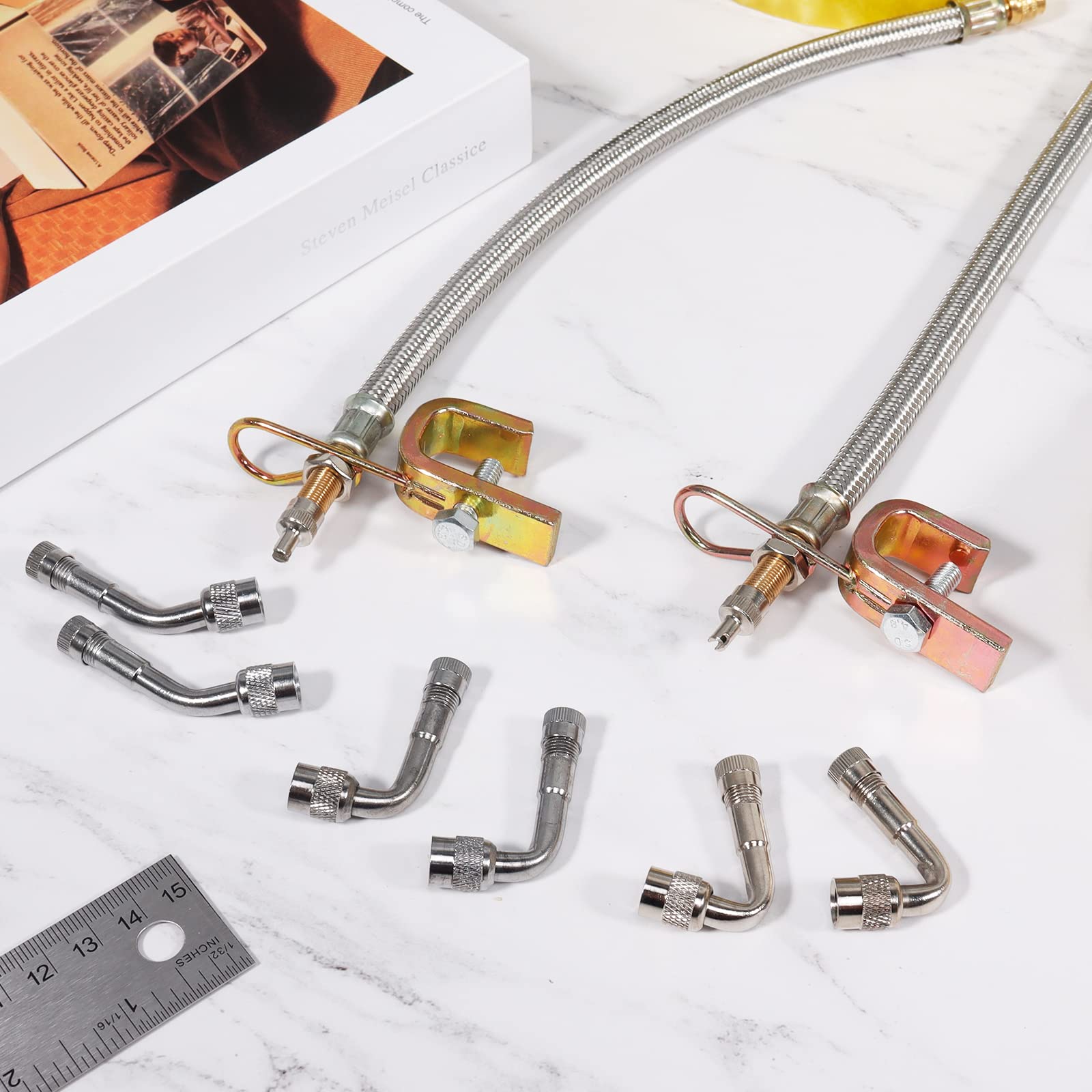 tchrules stainless steel extensions set delivers durable, long-lasting inflation