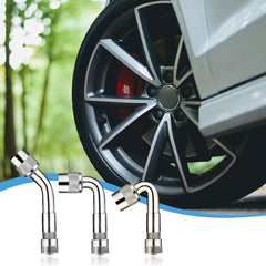 tchrules valve extension adapter 90-degree simplifies reach on SUVs