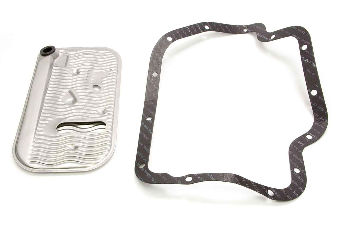 TCI TH400 racing filter improves fluid flow and filtration for TH400 transmissions.