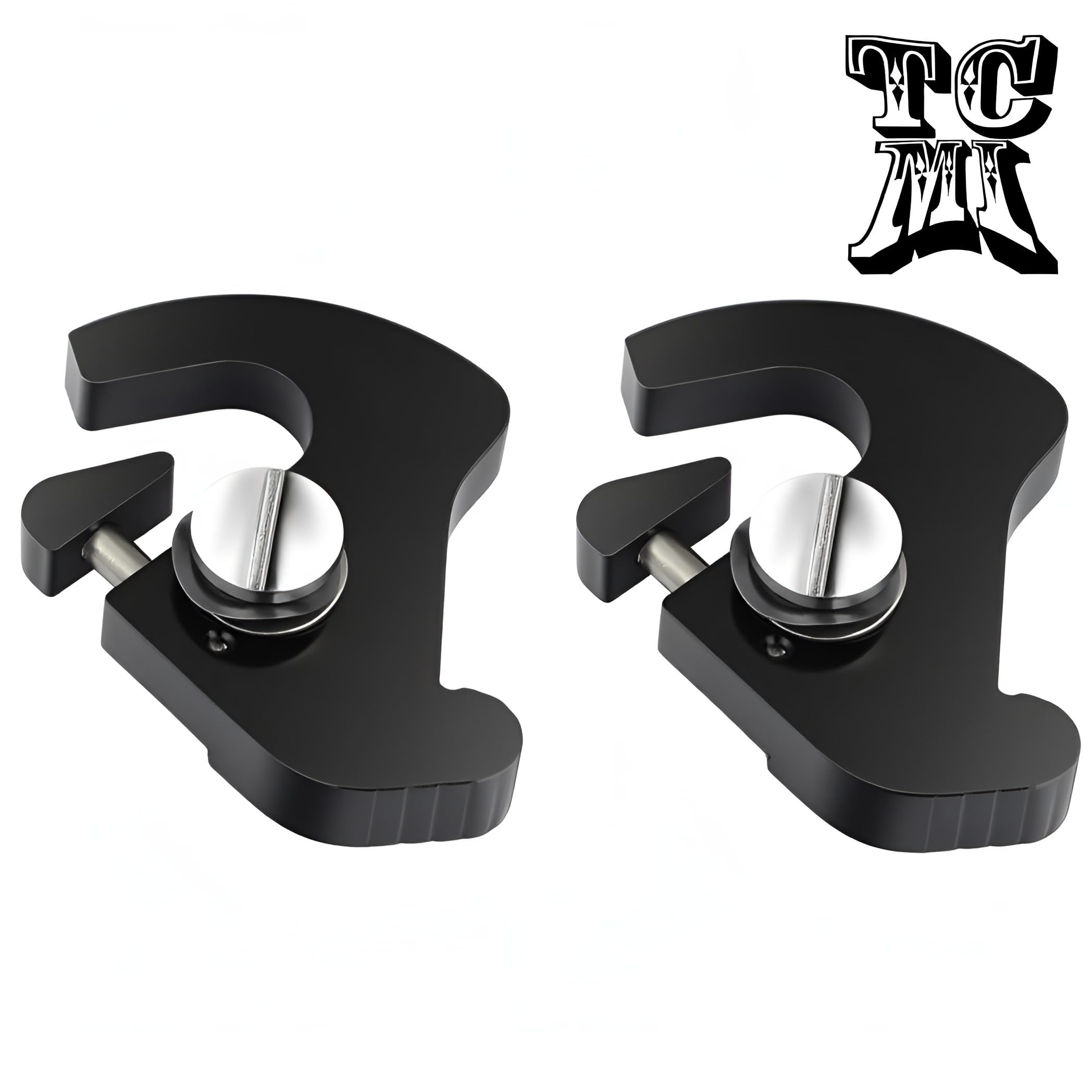 TCMI detachable rotary latch right view enables quick-release access and clean styling