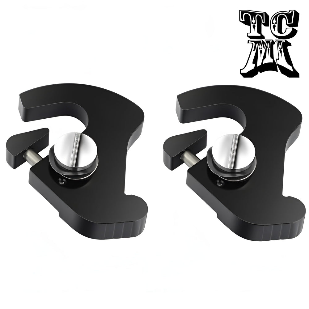 TCMI detachable rotary latch right view enables quick-release access and clean styling
