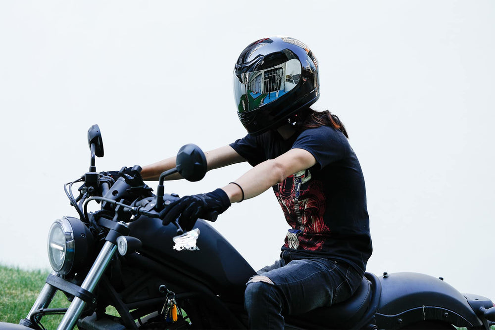 TCMT full-face helmet aerodynamic ventilation promotes comfortable rides