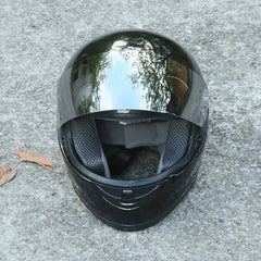TCMT full-face helmet anti-scratch shield keeps vision sharp and scratch-free