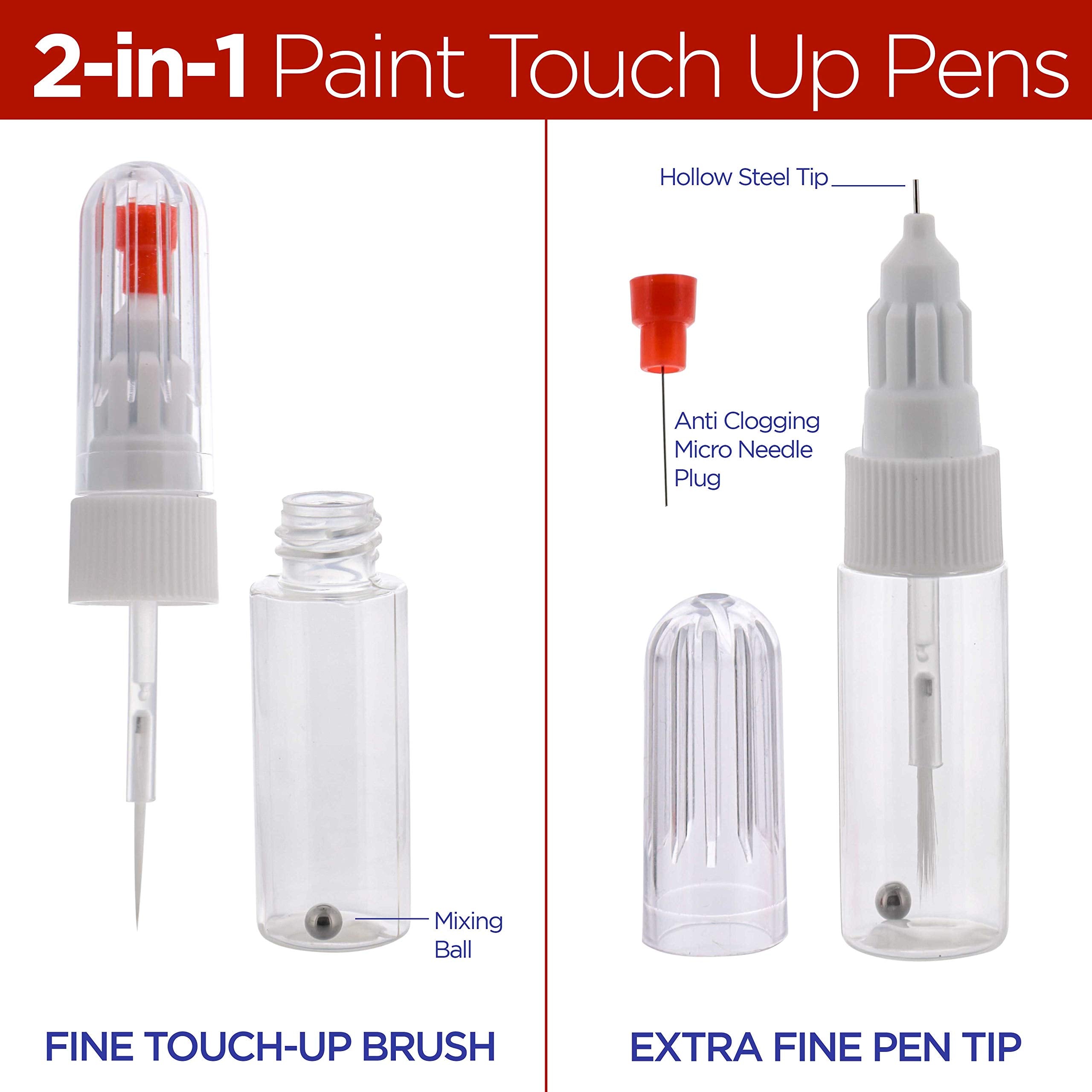 TCP Global 12-pack pens set on desk for car detailing touch-ups.