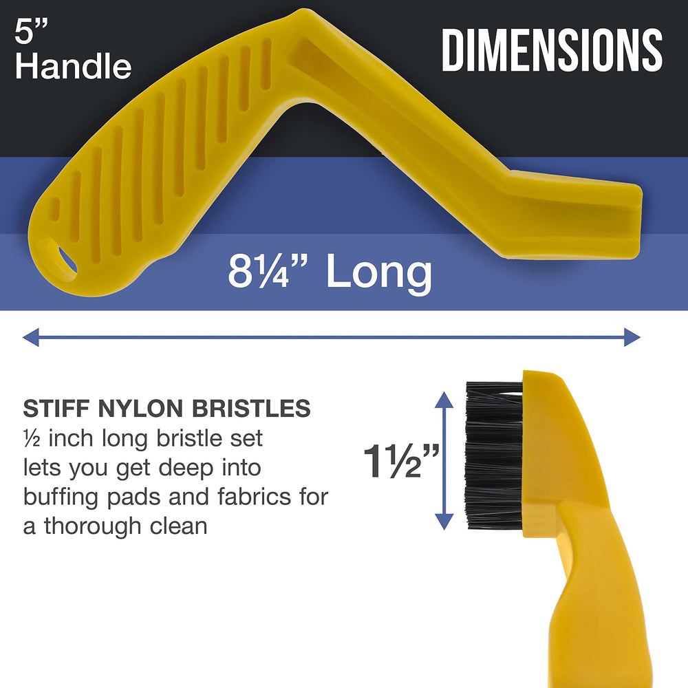 TCP Global detailing tools revitalize microfiber bonnets and polishing pads