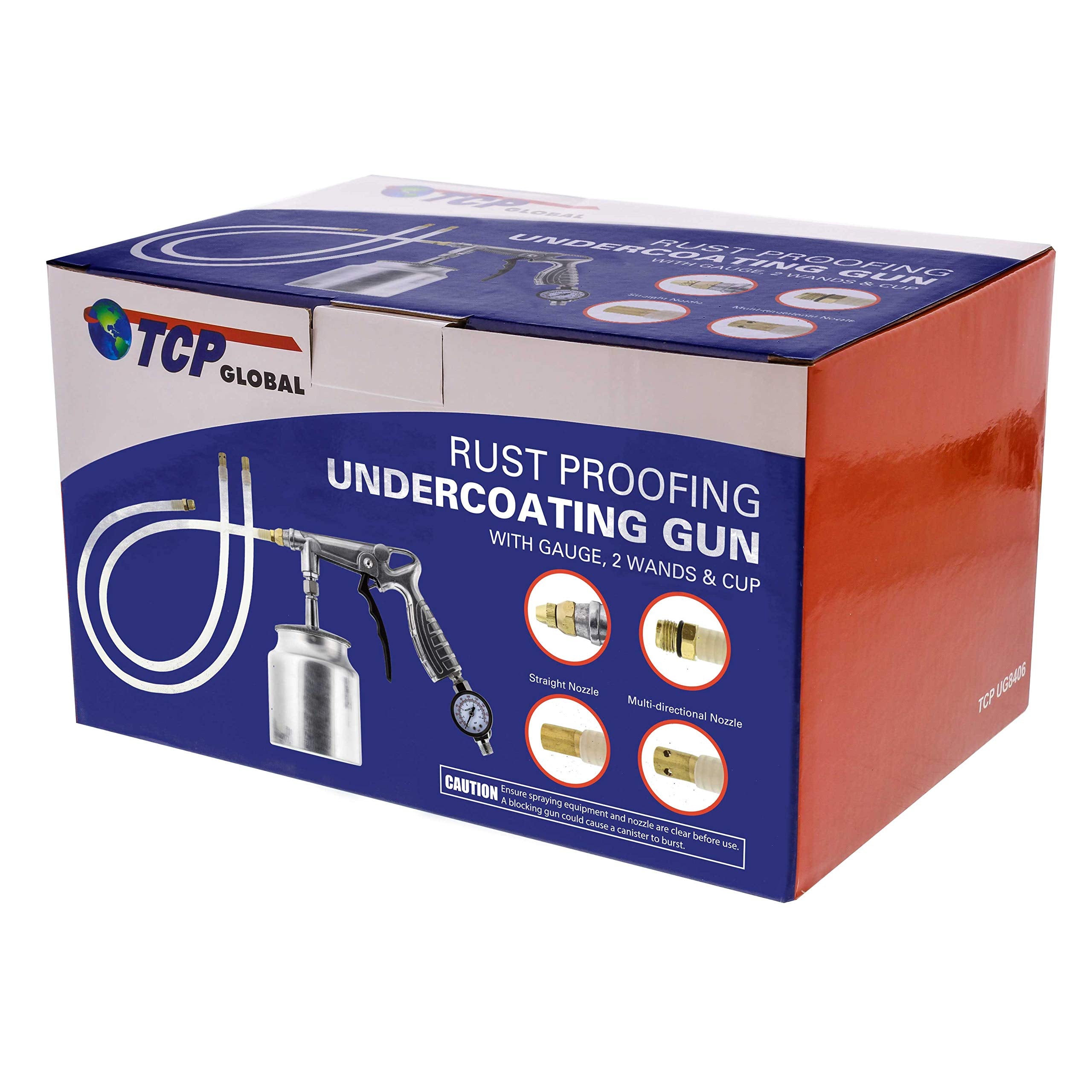 TCP Global suction-feed cup 25-ounce for clean material flow.