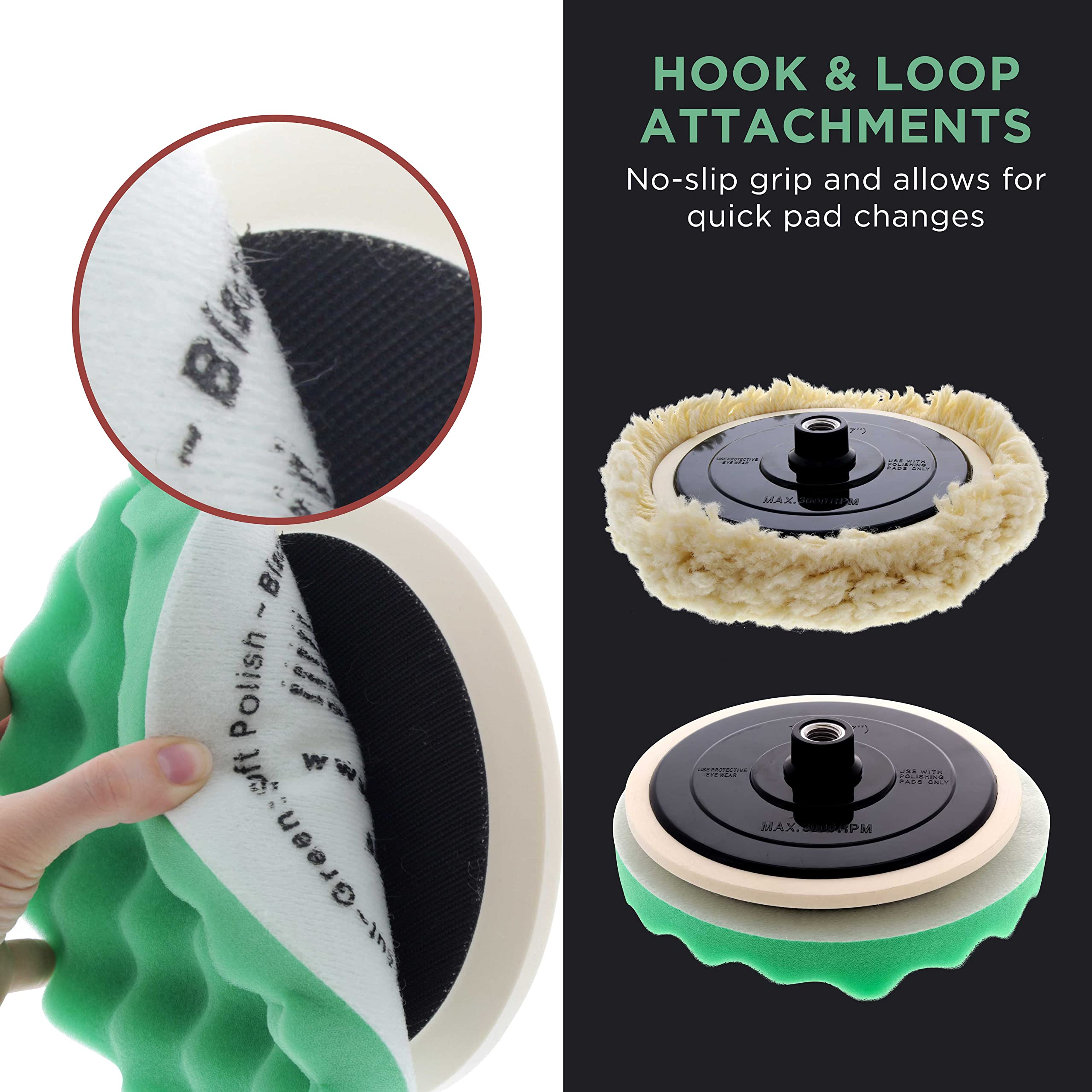 TCP Global swirls and scratches reduction for a mirror-like finish.