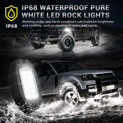 TDE Explorer.Lighting IP68 waterproof seals keep lights performing in rain and mud.