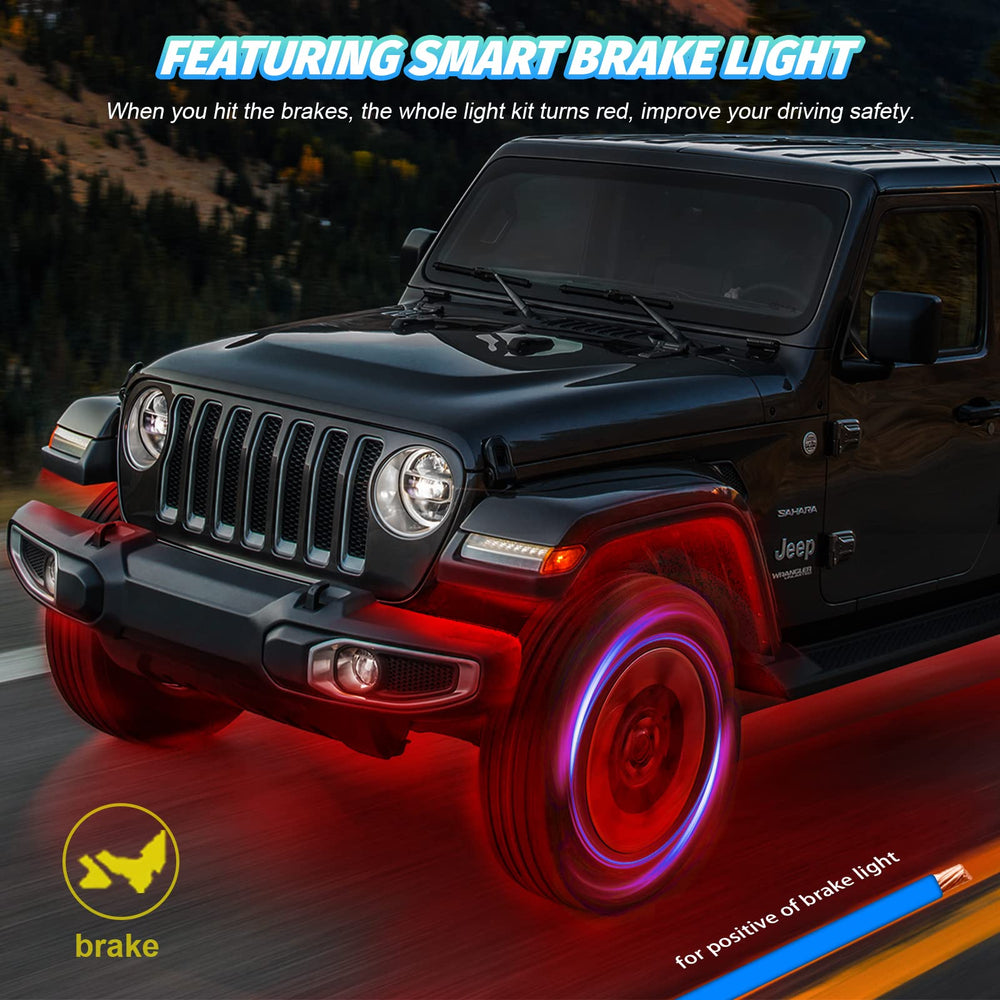TDE Explorer.Lighting underbody glow enhances vehicle presence and night visibility.