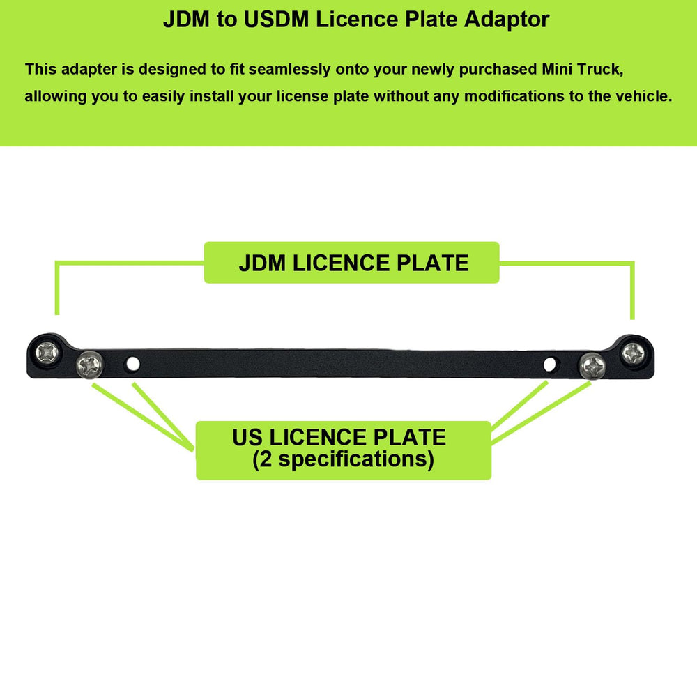 Heavy-duty adapter aligns plates to US specifications