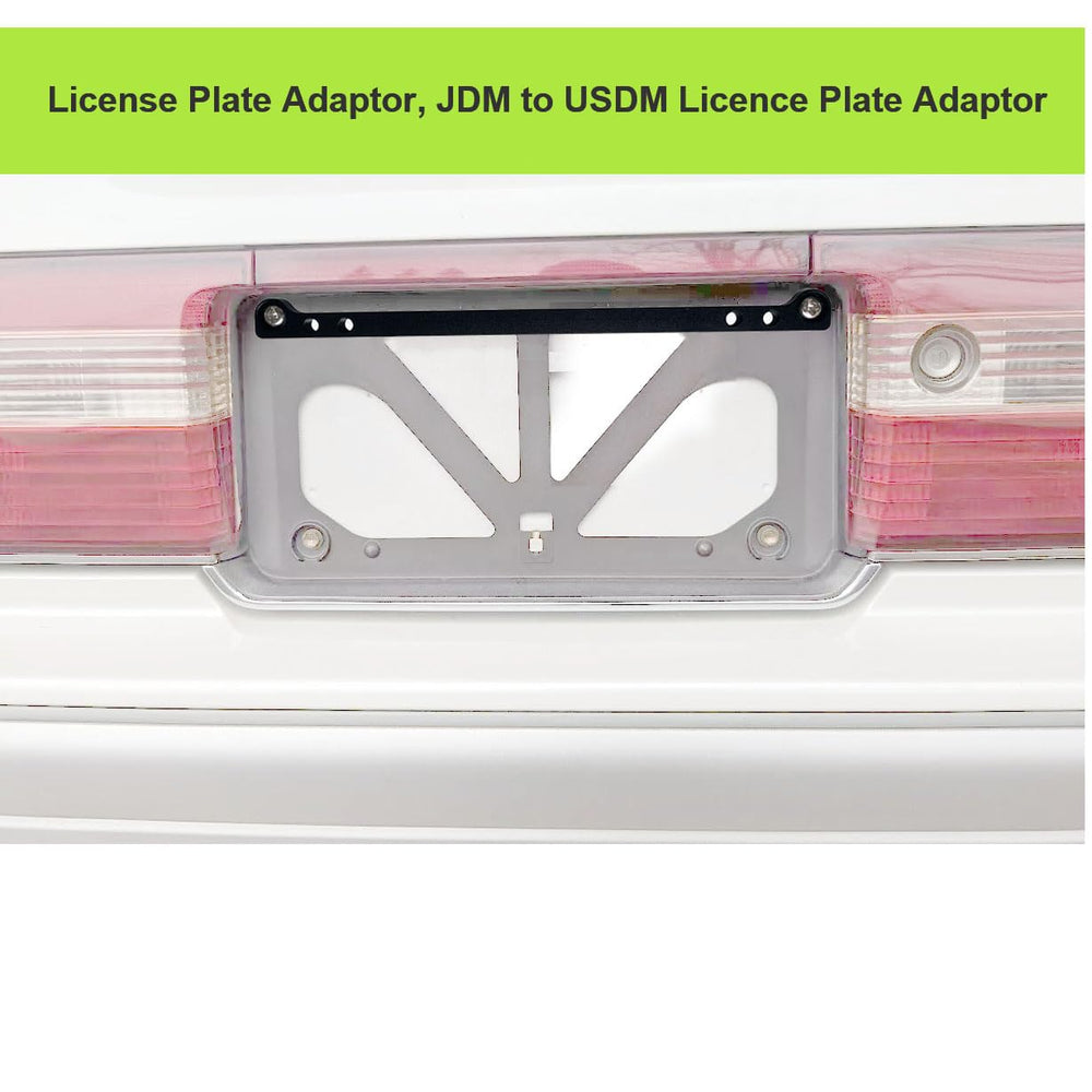Black 2-pack from TDPROMOTO provides discreet plate mounting