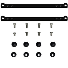TDPROMOTO license plate adapter in black 2-pack for JDM to US conversion