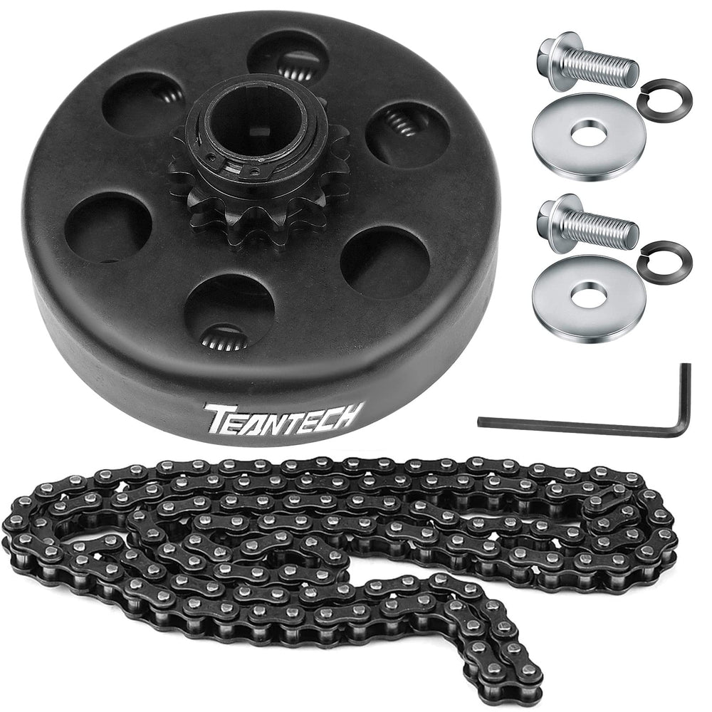 TEANTECH go kart clutch with 3/4 bore and 10T ready for smooth belt drive