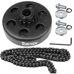 TEANTECH go kart clutch with 3/4 bore and 10T ready for smooth belt drive