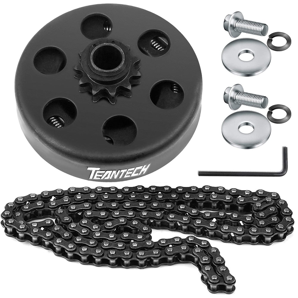 TEANTECH Go Kart Clutch 5/8 bore close-up for durable engagement.