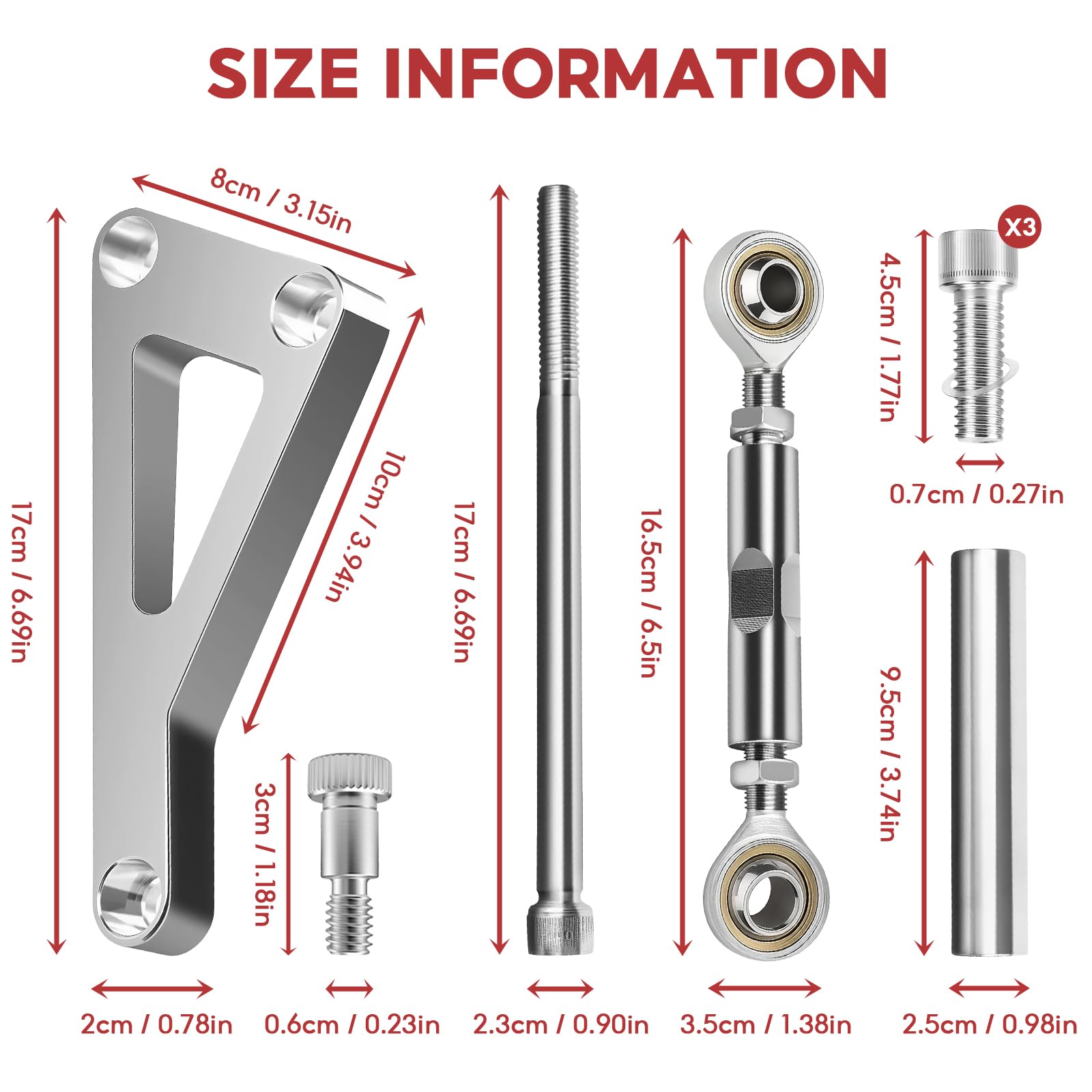TEANTECH polished chrome finish adds premium look while resisting corrosion.
