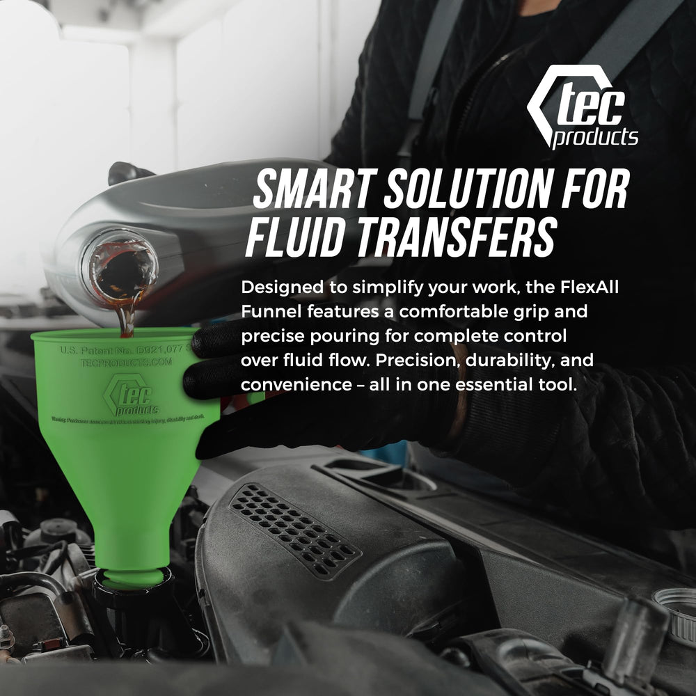 TEC Products FlexAll designed for easy storage and cleanup after use.