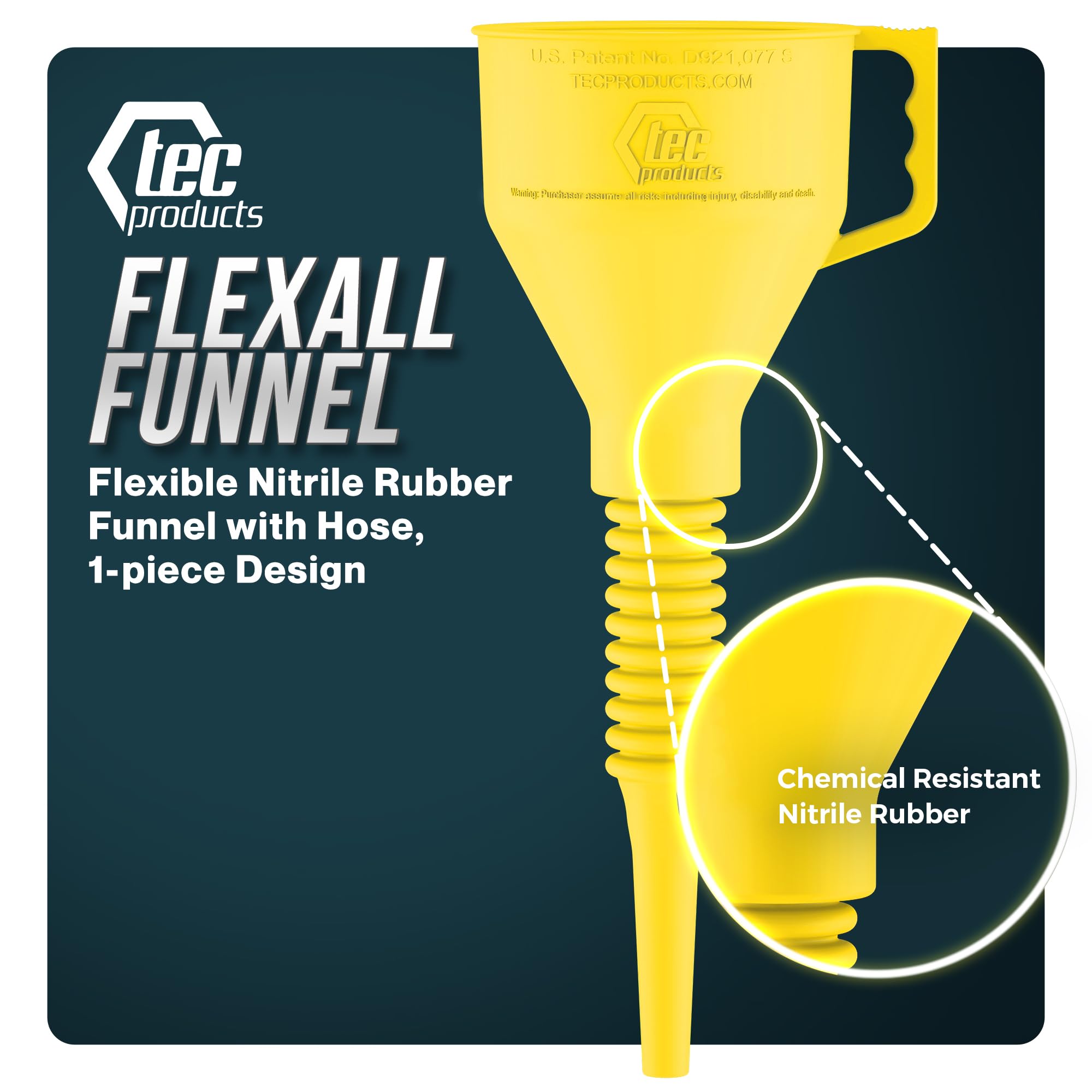 TEC Products FlexAll 16in length shown for reach during oil and transmission changes.
