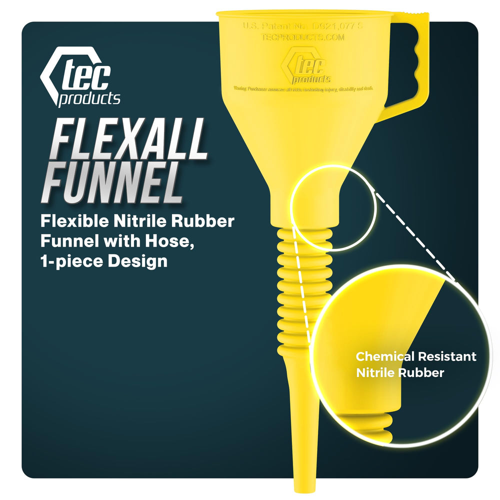 TEC Products FlexAll 16in length shown for reach during oil and transmission changes.