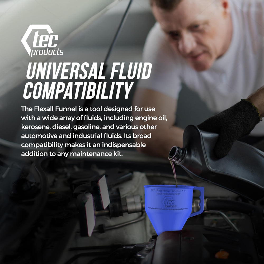 Long flexible design helps access tight engine bays and awkward angles.